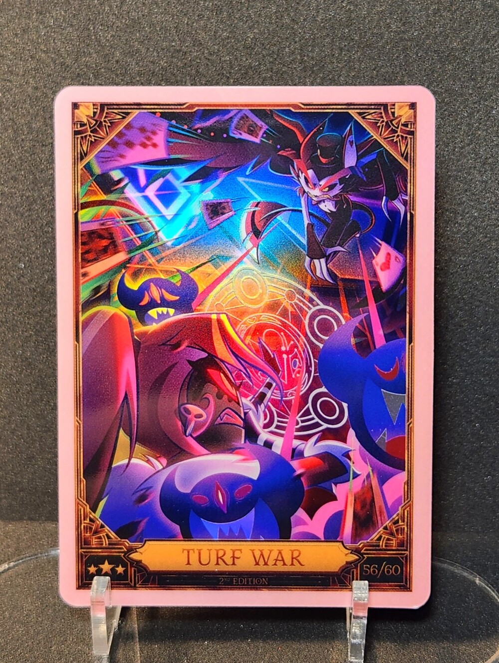 Turf War Velvette And Husk Foil Card